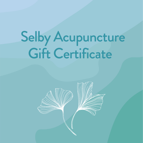 Selby Acupuncture Gift Certificates